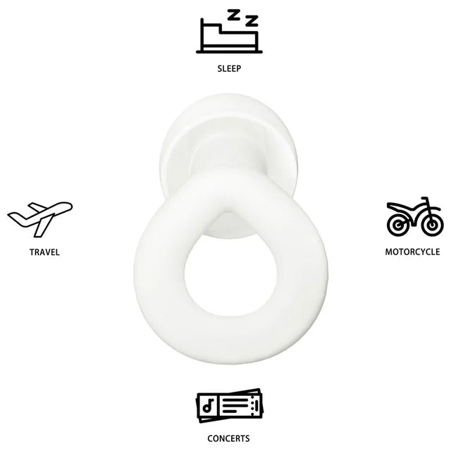 Super-Comfy Reusable Silicone Earplugs