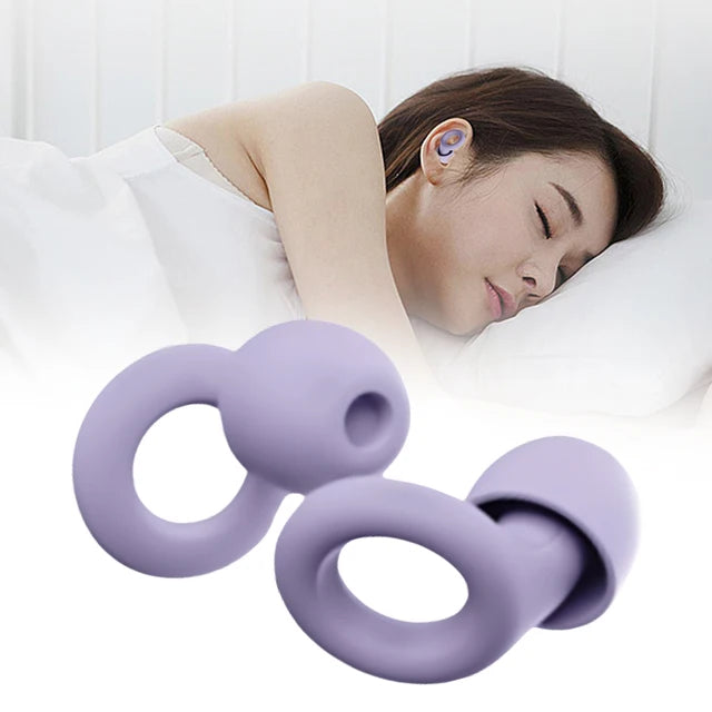 Super-Comfy Reusable Silicone Earplugs